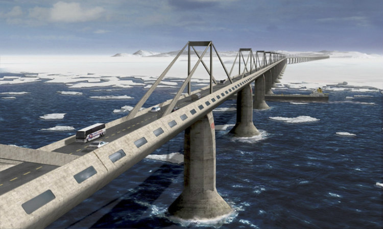 Οι Ρώσοι θέλουν να χτίσουν δρόμο και γέφυρα από το Παρίσι ως τη Νέα Υόρκη
