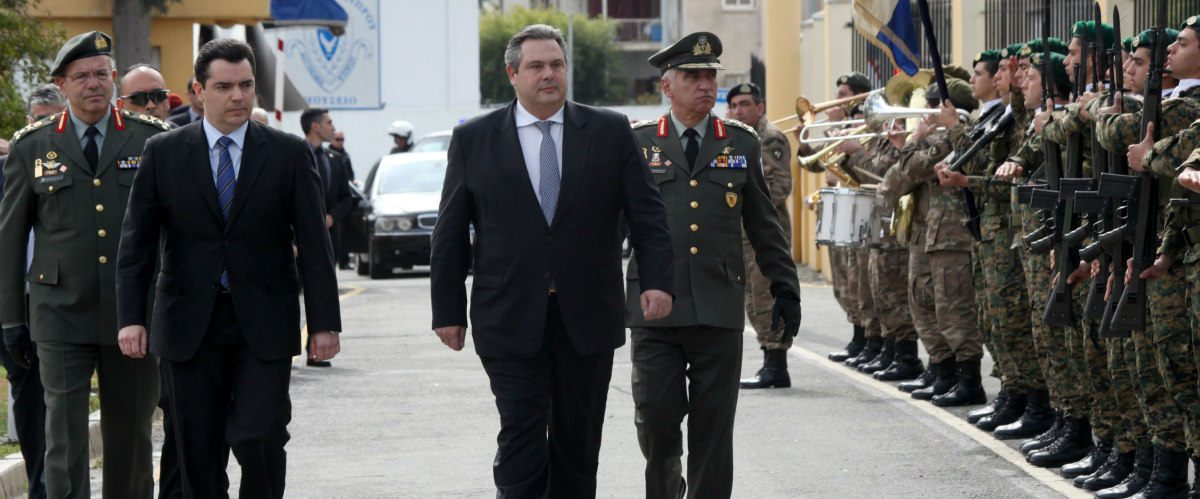 Επίσημη επίσκεψη του Υπουργού Άμυνας Χριστόφορου Φωκαΐδη στην Αθήνα