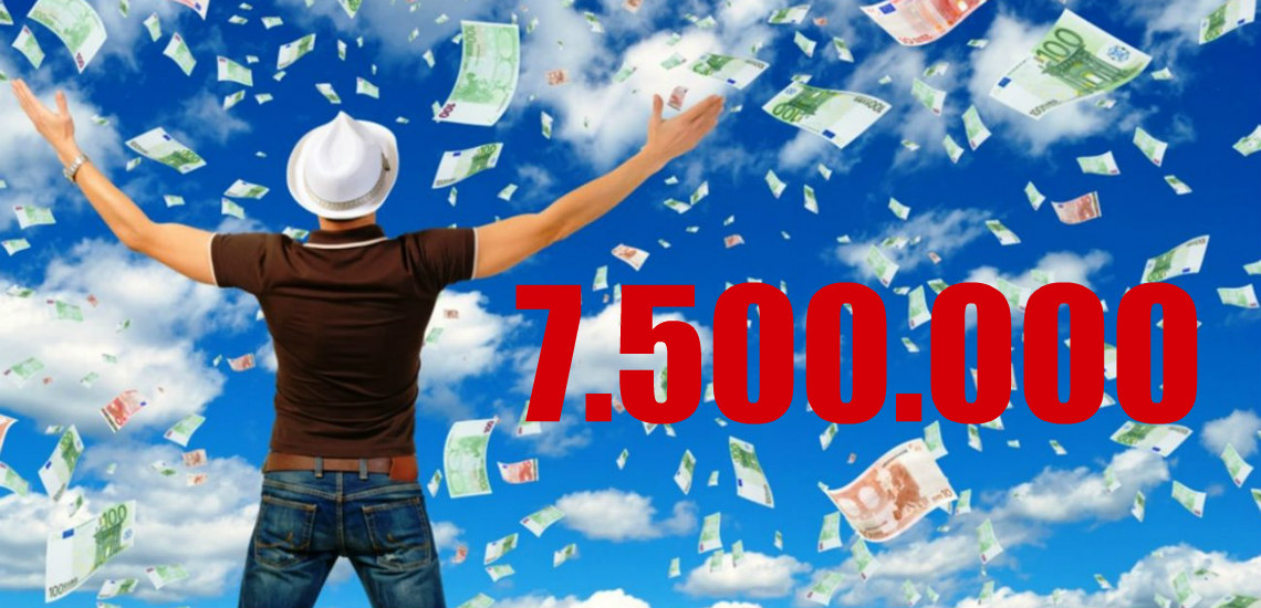 «Η τύχη κοιμήθηκε και απόψε»! Τζακποτ στο Τζόκερ και το ποσό ανεβαίνει επικίνδυνα – 7.500.000 ευρώ στην κλήρωση της Κυριακής 29/1