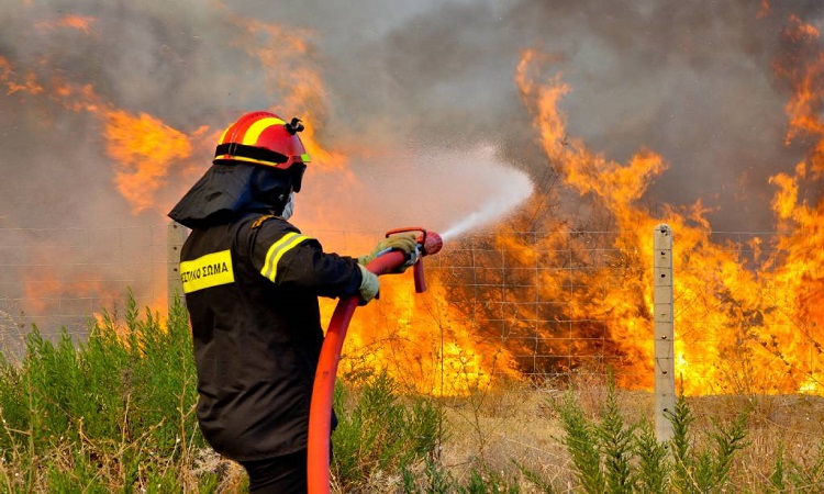 Πυρκαγιά δίπλα απο πρατήριο βεζίνης στην Πάφο - Η ανησυχία και η άμεση κινητοποίηση της πυροσβεστικής