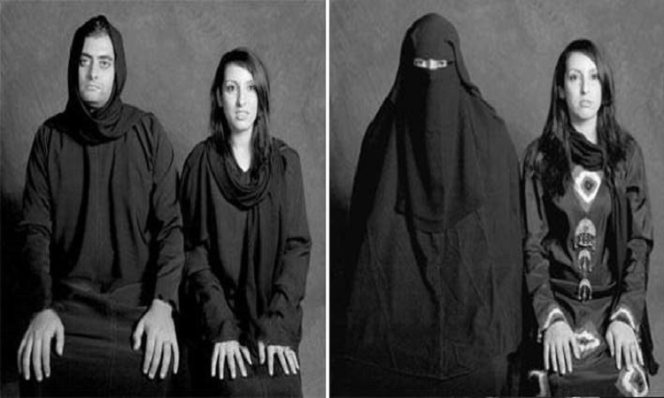 Αν οι άνδρες φορούσαν μπούργκα... : Ενα εκπληκτικό φωτογραφικό project για τη φυλετική ανισότητα (ΦΩΤΟ)