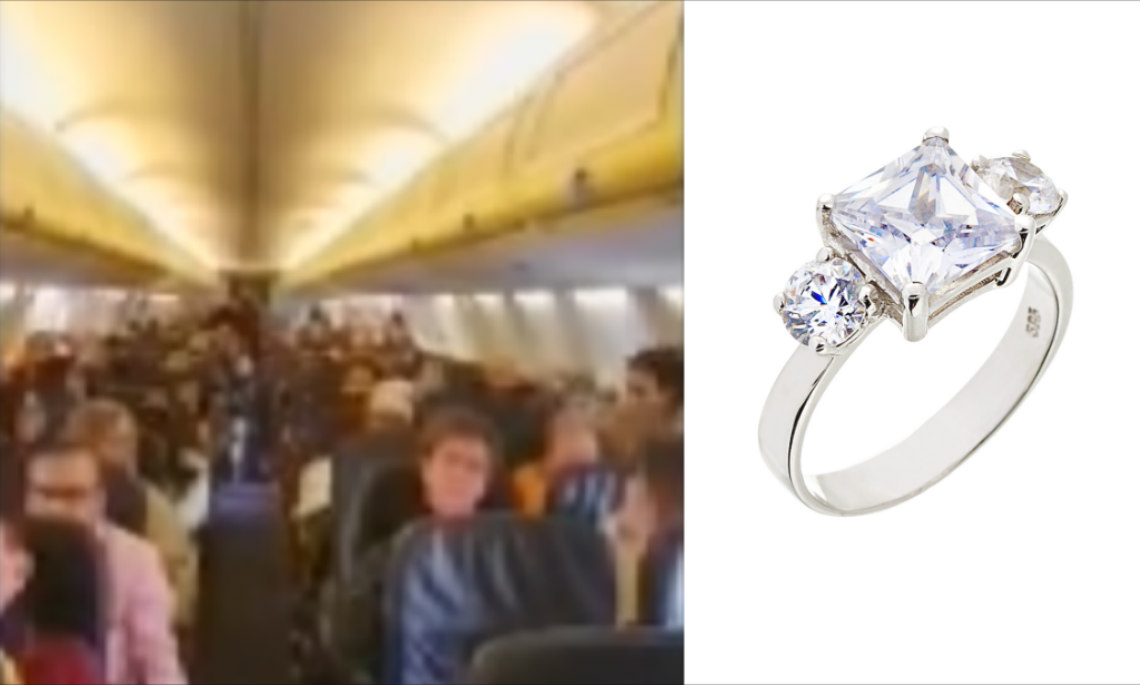 Κύπριος έκανε πρόταση γάμου στο αεροπλάνο! Ποιας εκπομπής του ΣΙΓΜΑ η παραγωγός έζησε παρόμοια εμπειρία;  VIDEO