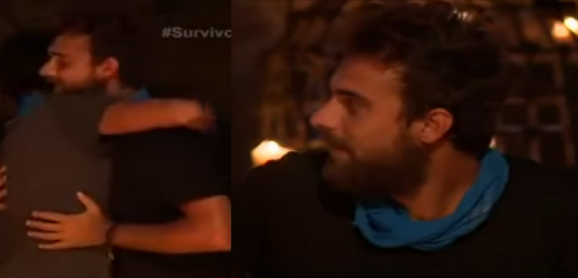 Η επιστροφή του Μάριου Πρίαμου στο Survivor! Με κιλάκια και μαγουλάκια! VIDEO