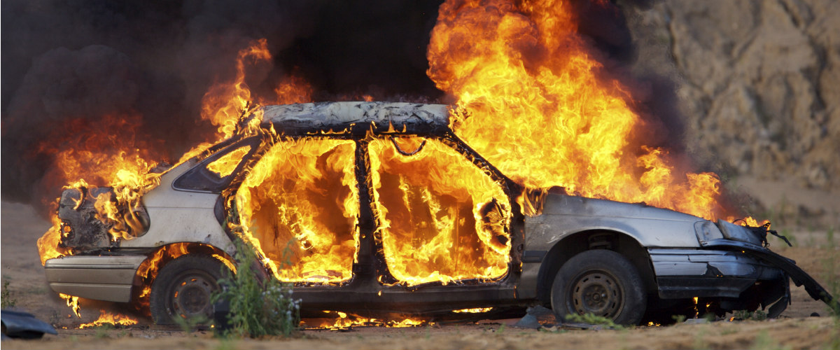 Έκλεψαν αυτοκίνητο από την Αγία Νάπα και το έκαψαν στην Ορόκλινη - Αποκλείστηκε η σκηνή!