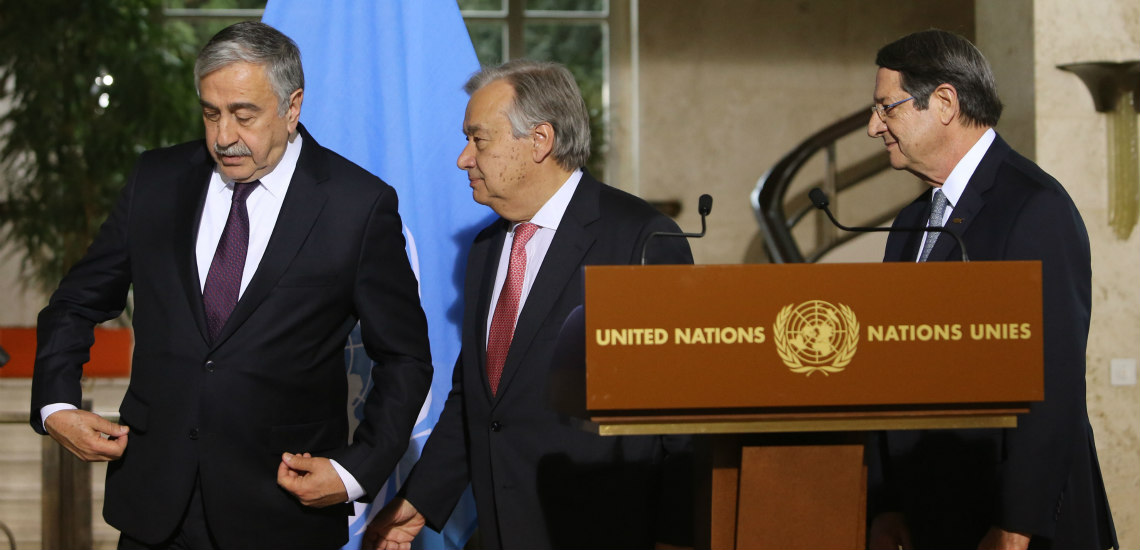 Επιστολή Ακιντζί στο ΓΓ του ΟΗΕ: «Ο χάρτης που κατέθεσε η Ελληνοκυπριακή πλευρά δεν μπορεί να γίνει αποδεκτός»