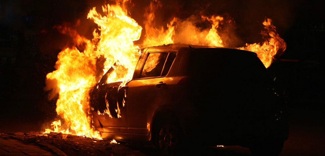 ΠΑΦΟΣ: Φωτιά σε κλοπιμαίο αυτοκίνητο