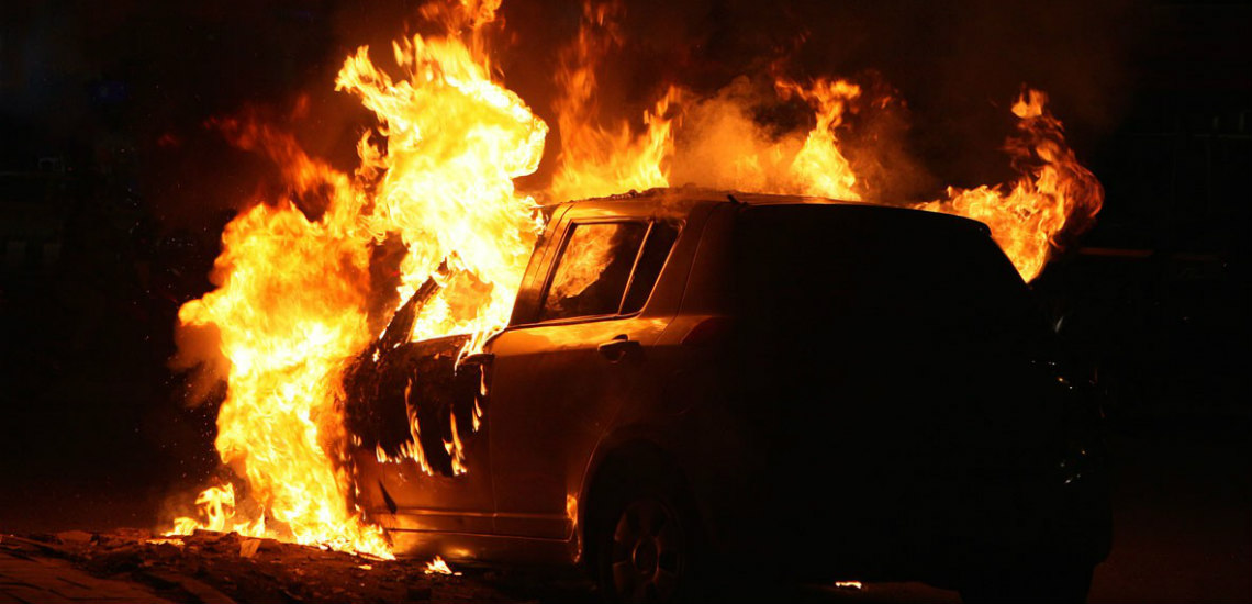 Λεμεσός: Όχημα γυναίκας τυλίχθηκε στις φλόγες