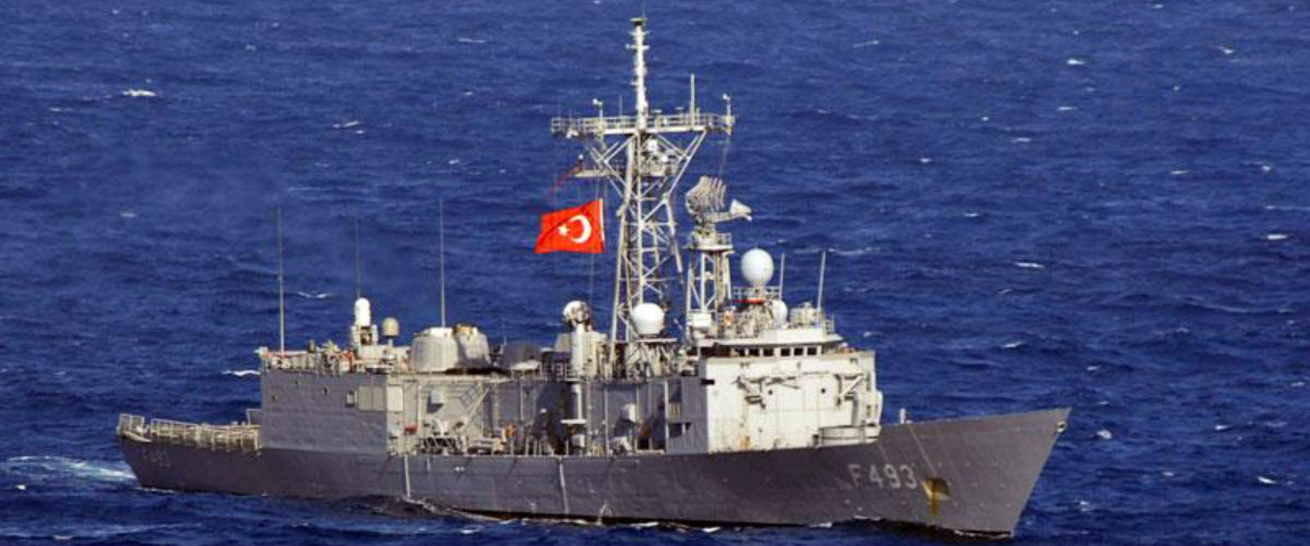 Τουρκική φρεγάτα εκδίωξε πλοίο με κυπριακή σημαία ανοικτά του Ακάμα