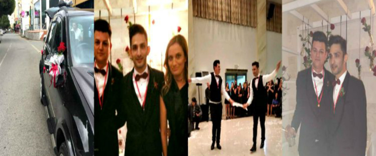 Μάριος Φρίξου & Φάνος Ελευθεριάδης παντρεύτηκαν - Δείτε φωτογραφίες και βίντεο από το γαμήλιο πάρτι