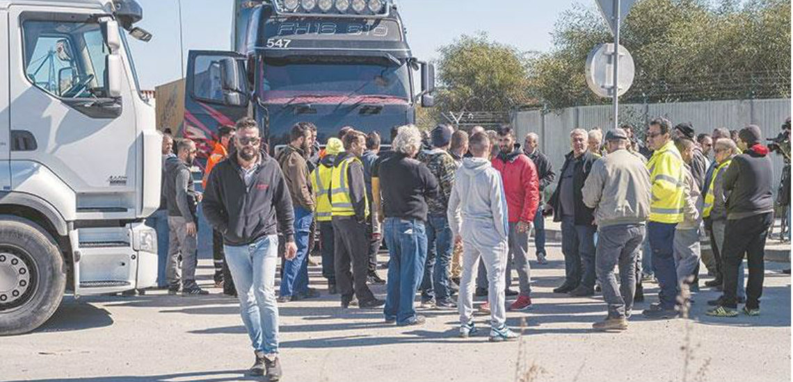 Νέο μπλοκάρισμα στο λιμάνι Λεμεσού - «Τα φορτηγά στάλωσαν»