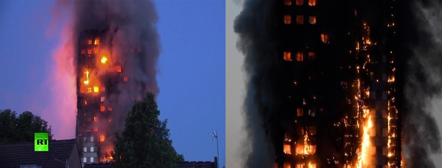 Βρετανία: Στις φλόγες 27όροφο κτήριο – Μάχη από τους πυροσβέστες για εκκένωση του και περιορισμό της φωτιάς