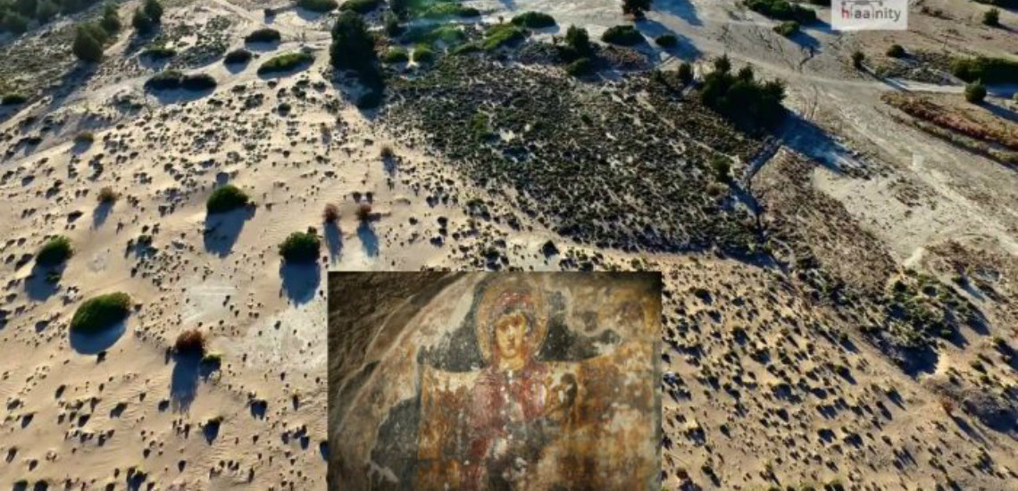 Το μυστήριο με την εικόνα της Παναγίας της Τσαμπίκας - Βρέθηκε με ανεξήγητο τρόπο τρεις φορές από την Κύπρο στη Ρόδο - Εντυπωσιακή πτήση με drone πάνω από την παραλία
