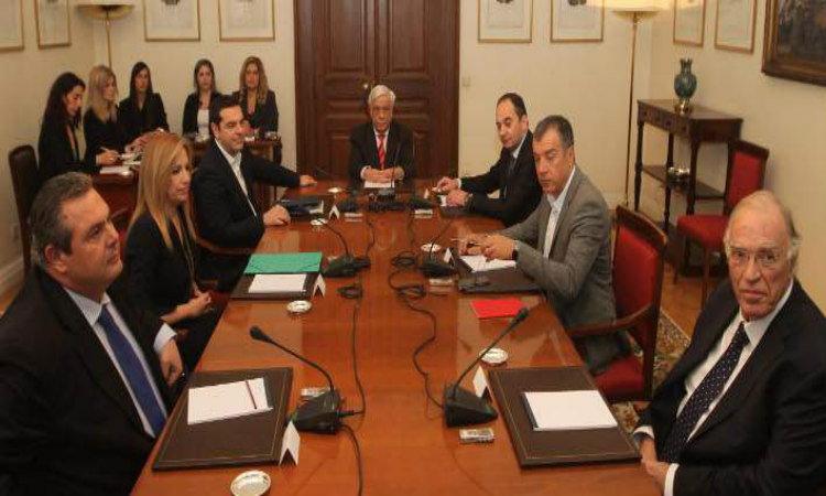 Δεν βρήκε συμμάχους ο Έλληνας Πρωθυπουργός για το Ασφαλιστικό στο μαραθώνιο Συμβούλιο Πολιτικών Αρχηγών