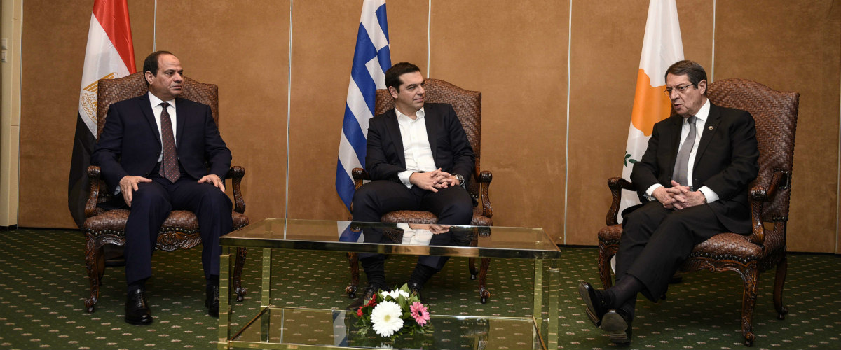 Τη δημιουργία μόνιμου μηχανισμού συνεργασίας συμφώνησαν Ελλάδα -Αιγύπτος - Κύπρος