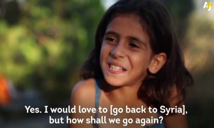 Η συγκλονιστική μαρτυρία ενός 7χρονου κοριτσιού για το ταξίδι της από τη Συρία στην Ελλάδα (BINTEO)