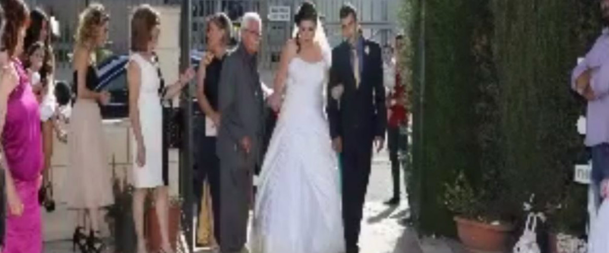 ΠΕΡΑ ΧΩΡΙΟ: Aνατριχίλα! Την συνόδευσε στο γάμο της ο νεκρός της πατέρας… VIDEO