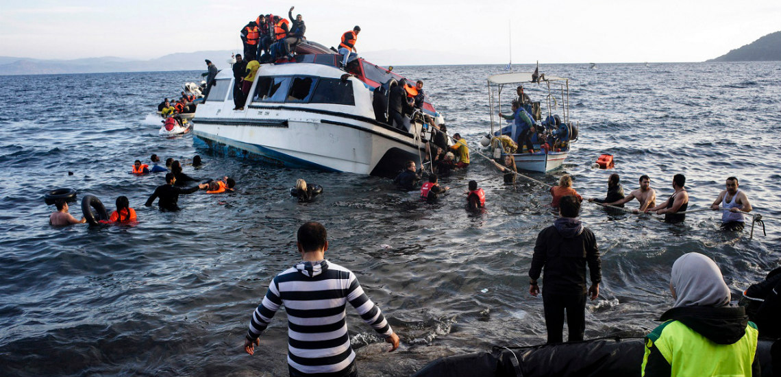 Σύροι πρόσφυγες ανοιχτά του Πύργου Τηλλυρίας – Σε εξέλιξη επιχείρηση διάσωσης τους – Ανάμεσα τους και μωρά