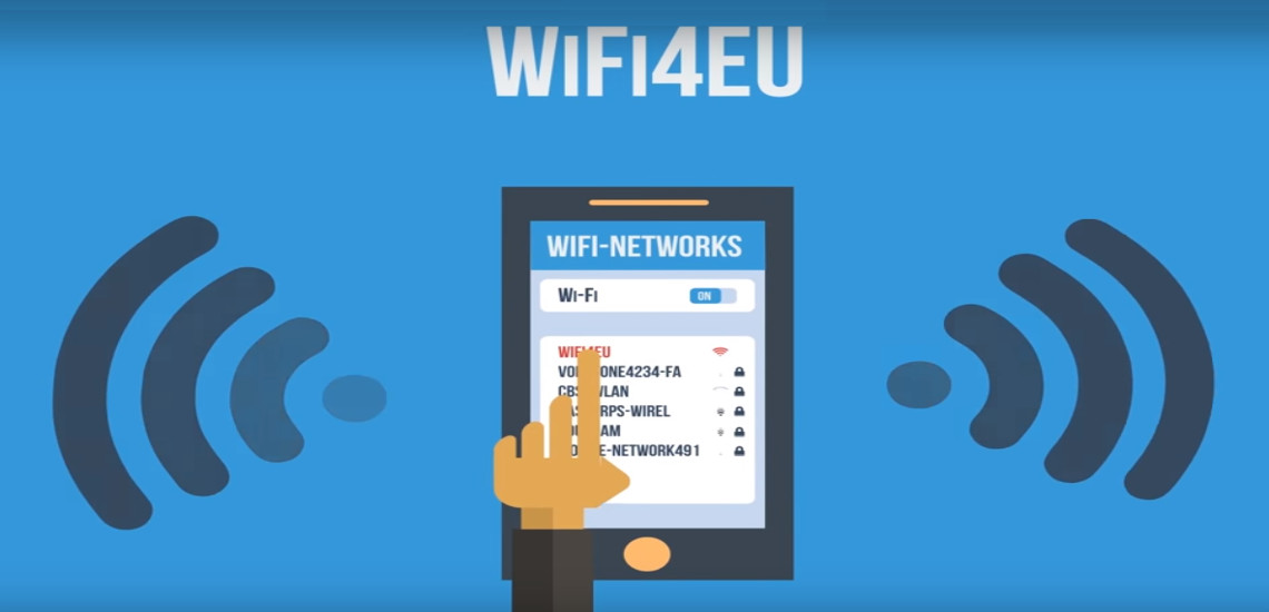 WiFi4EU: Δωρεάν ασφαλές και γρήγορο WiFi σε δημόσιους χώρους στις Ευρωπαϊκές χώρες – Video