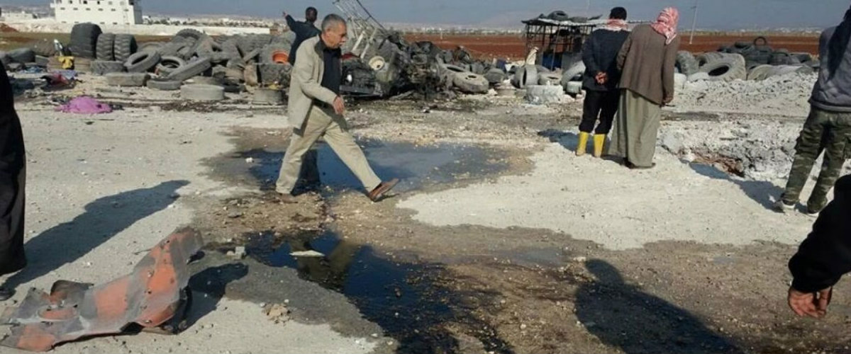 EKTAKTO: Δεύτερος βομβαρδισμός εναντίον τουρκικού κονβόι στη μεθόριο με τη Συρία (ΒΙΝΤΕΟ)