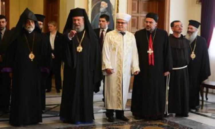 Οι θρησκευτικοί ηγέτες της Κύπρου καταδικάζουν τη βία και την τρομοκρατία
