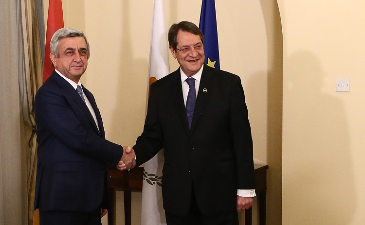 Στήριζει δίκαιη λύση στο Κυπριακό ο Πρόεδρος της Αρμενίας