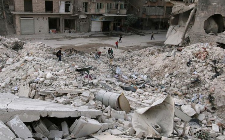 Πυρά πυροβολικού των ανταρτών σκότωσαν τα παιδιά στο Χαλέπι