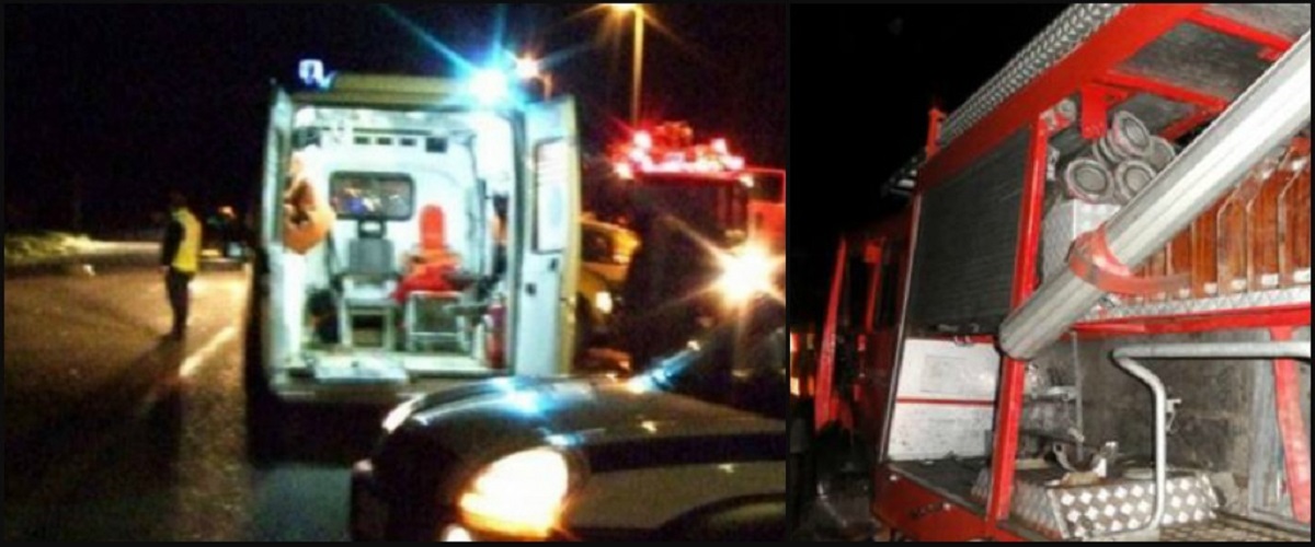 Σειρήνες της πυροσβεστικής στη λεωφόρο Διγενή Ακρίτα - Αυτοκίνητο καρφώθηκε σε τοίχο