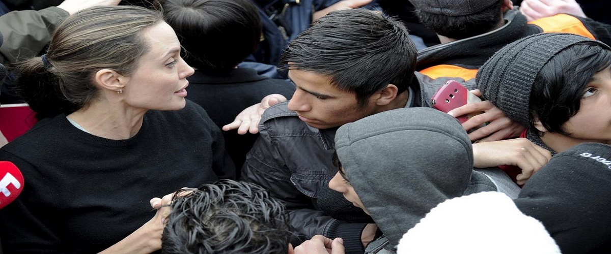 Στην Ελλάδα για τους πρόσφυγες η Αντζελίνα Τζολί