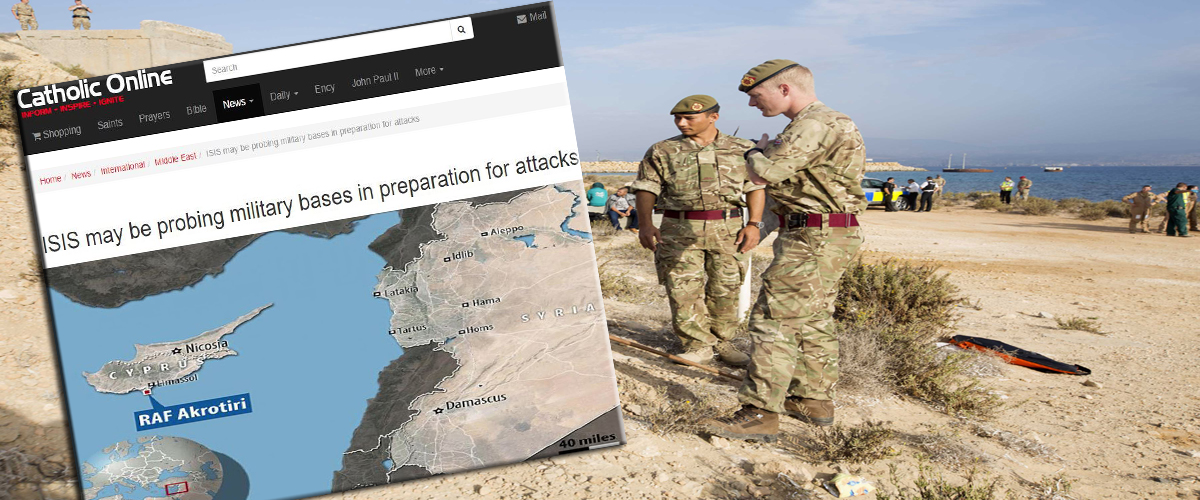 Πανικός από τις ΗΠΑ: «Οι Τζιχαντιστές τεστάρουν τις Βρετανικές Βάσεις της Κύπρου για επίθεση»