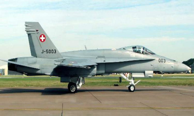 Ελβετία: Αγνοείται μαχητικό αεροσκάφος της πολεμικής αεροπορίας