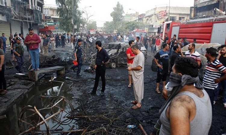 Eπίθεση αυτοκτονίας στο Ιράκ από βομβιστή - Το ISIS ανέλαβε την ευθύνη