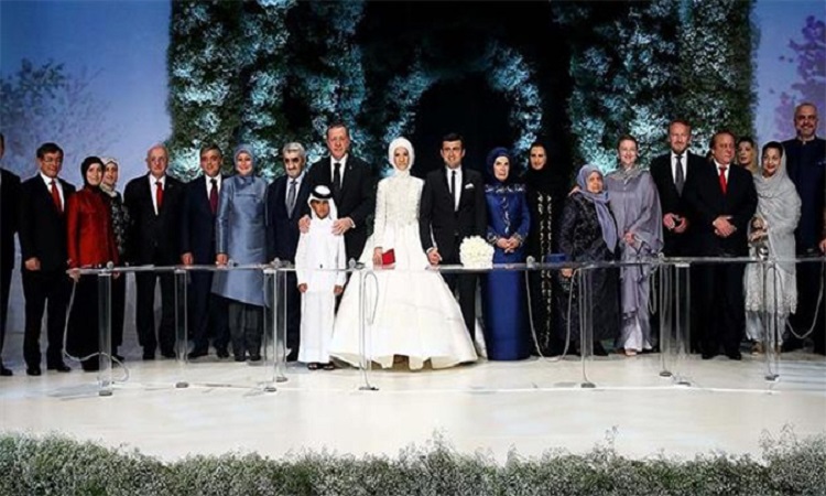 Ο Ερντογάν δεν κάλεσε το Ακιντζί στον γάμο της κόρης του