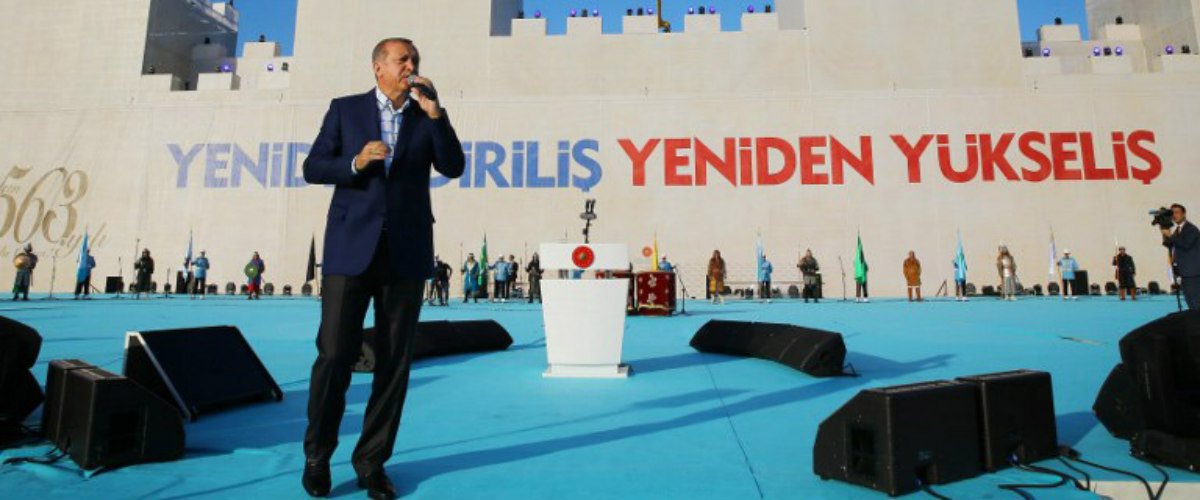 Ερντογάν:  «Τερματίσαμε, δεν αρχίσαμε εμείς την κατάκτηση της Πόλης»