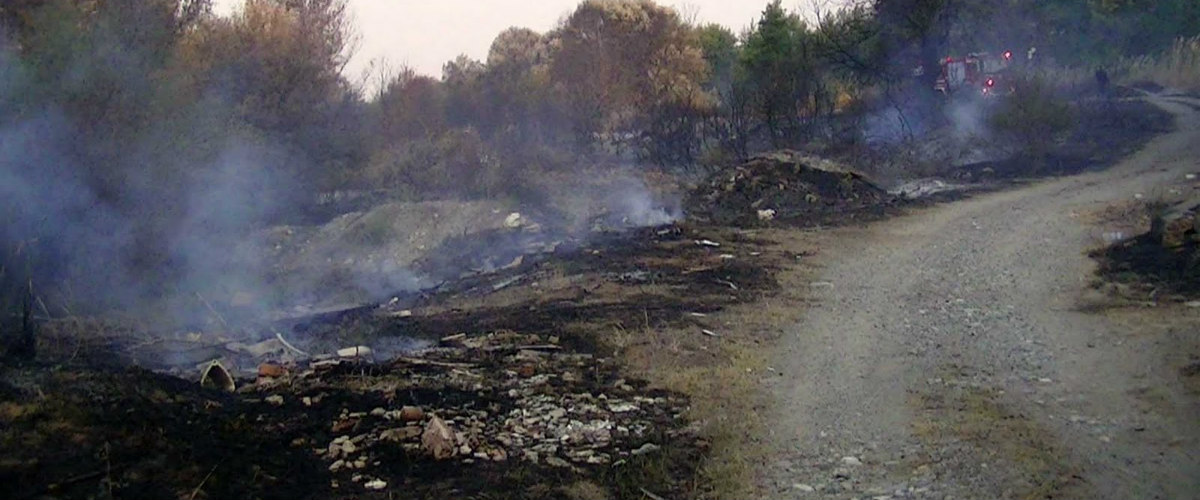 Πυρκαγιά κατέκαψε ξηρά χόρτα και άγρια βλάστηση στην Πάφο