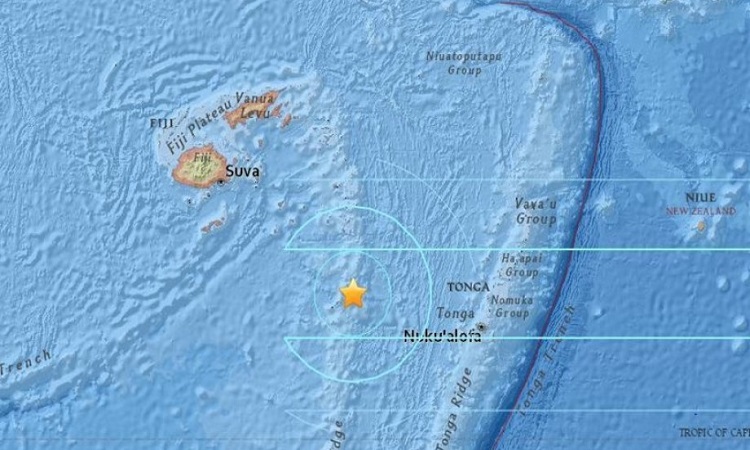 Ισχυρός σεισμός 7,2 βαθμών στα νησιά Φίτζι