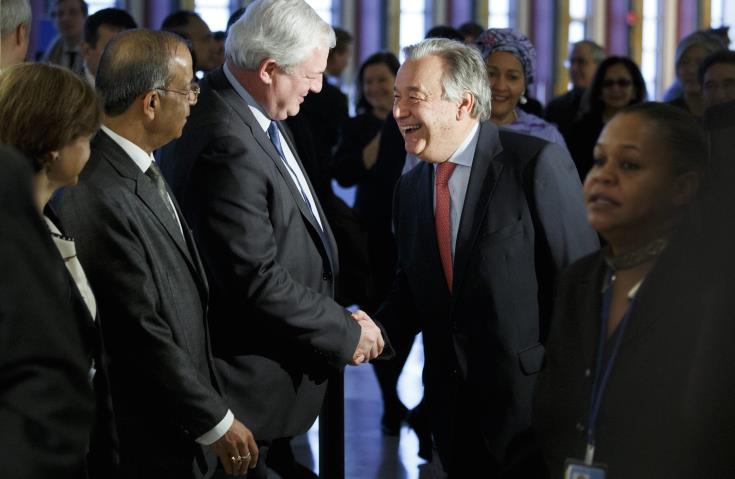 Οι συναντήσεις Γκουτιέρες με Τσαβούσογλου και Κοτζιά μέρος της προετοιμασίας για τη Γενεύη, λένε τα ΗΕ