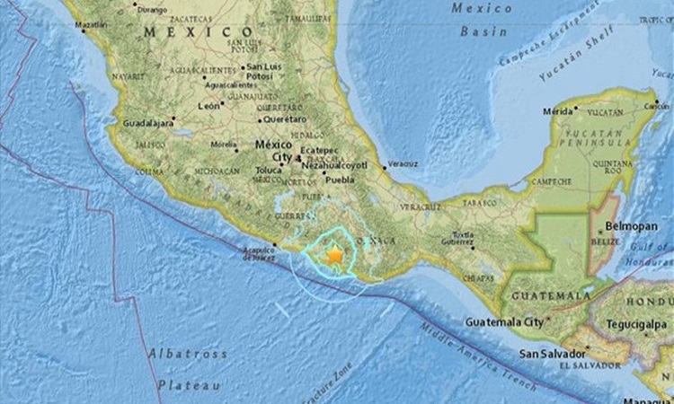 Μεξικό: Σεισμός 5,7 βαθμών Ρίχτερ στην Οαχάκα