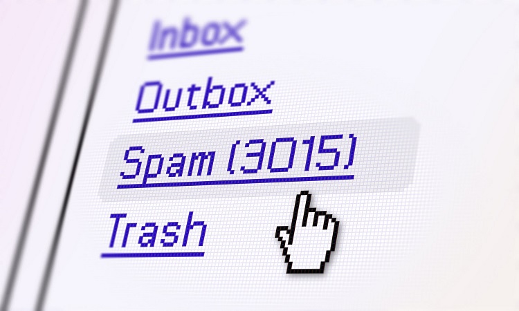 Kατακλυσμός από spam email