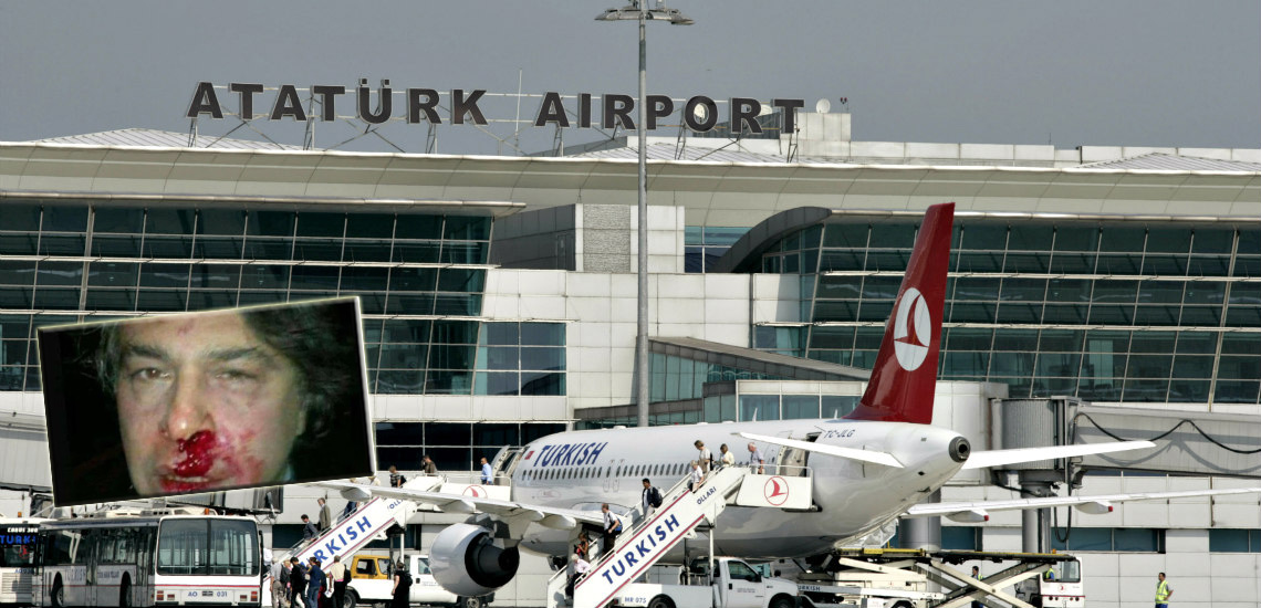 Συνελήφθη Τούρκος σχεδιαστής μόδας και απελάθηκε απο τα κατεχόμενα - Τον έσπασαν στο ξύλο στο αεροδρόμιο της Κωνσταντινούπολης (VIDEO)