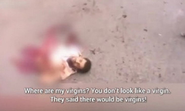 Διαμελισμένος ισλαμιστής αυτοκτονίας επιζεί και ζητά τις «παρθένες» του! (VIDEO-Σκληρές εικόνες)