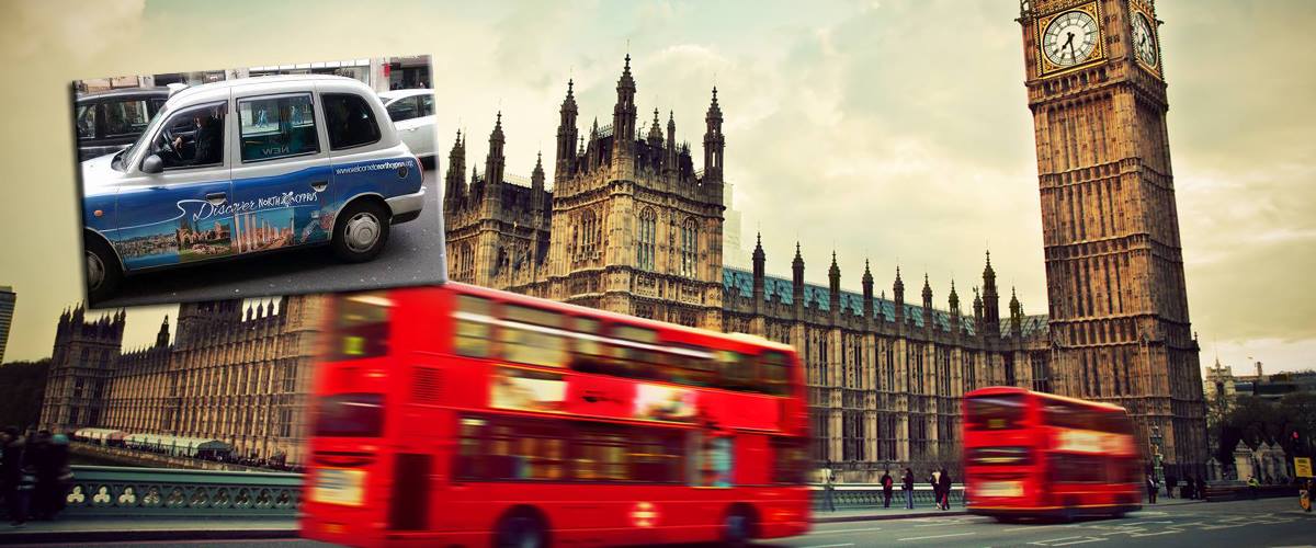 Λονδίνο: Μετά από τους σταθμούς των τρένων τώρα και σε ταξί οι διαφημίσεις του ψευδοκράτους - ΦΩΤΟΓΡΑΦΙΕΣ