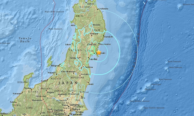 Ισχυρή σεισμική δόνηση στην Ιαπωνία