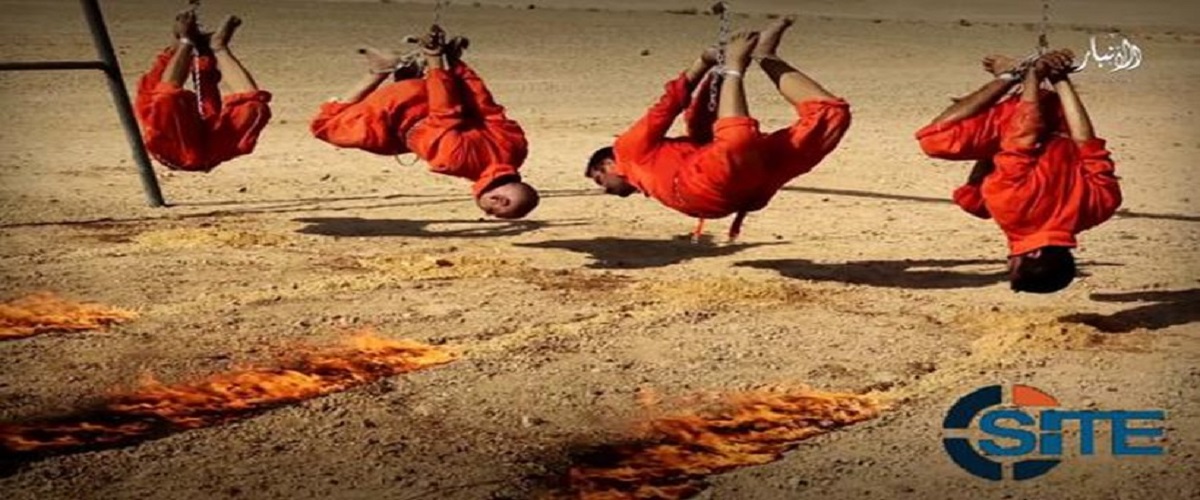 ΠΡΟΣΟΧΗ! ΣΚΛΗΡΕΣ ΕΙΚΟΝΕΣ: Τζιχαντιστές καίνε τέσσερις άνδρες (VIDEO)