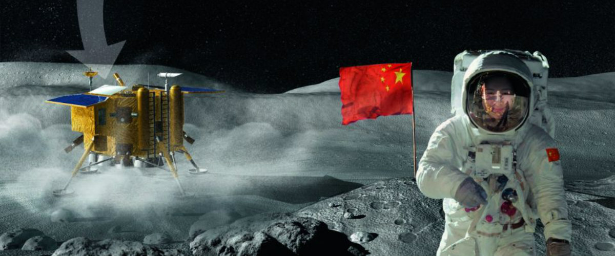 ΚΙΝΑ: Ο άνθρωπος για πρώτη φορά στη σκοτεινή πλευρά της Σελήνης