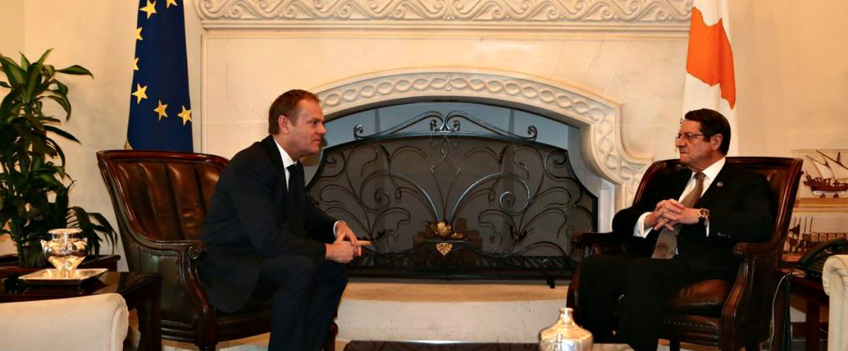 «Σημαντική η συνάντηση με Τουσκ», λέει ο Πρόεδρος Αναστασιάδης