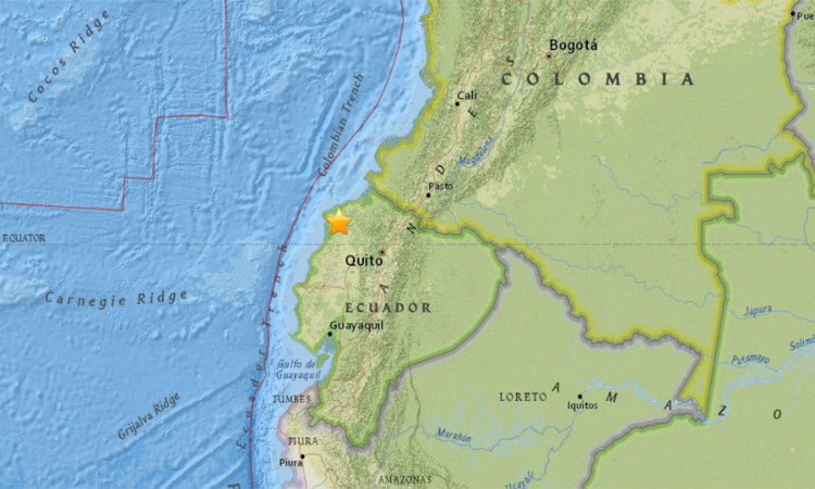 Ισχυροί σεισμοί έπληξαν τις ακτές του Ισημερινού – ΦΩΤΟΓΡΑΦΙΕΣ