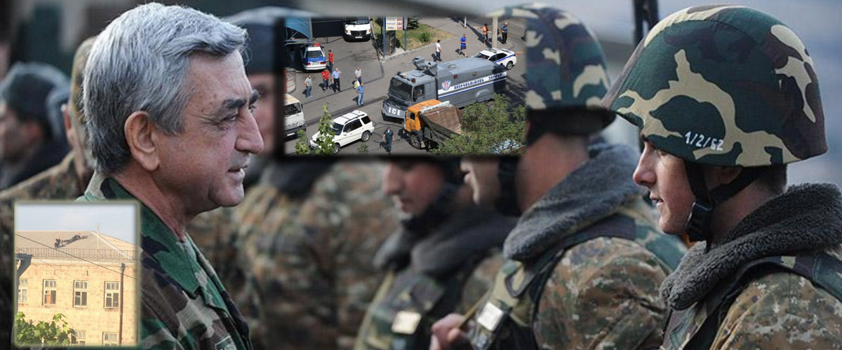 Απόπειρα πραξικοπήματος στην Αρμενία... VIDEO
