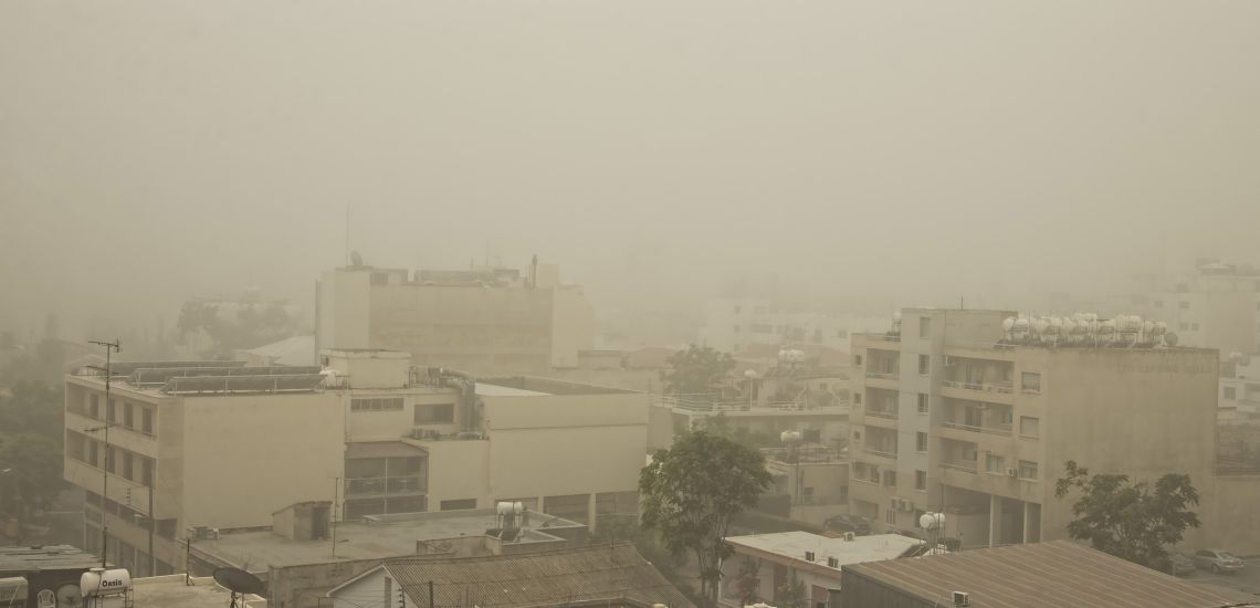 Αυξημένη η σκόνη στην ατμόσφαιρα - Προσοχή στις ευάλωτες ομάδες