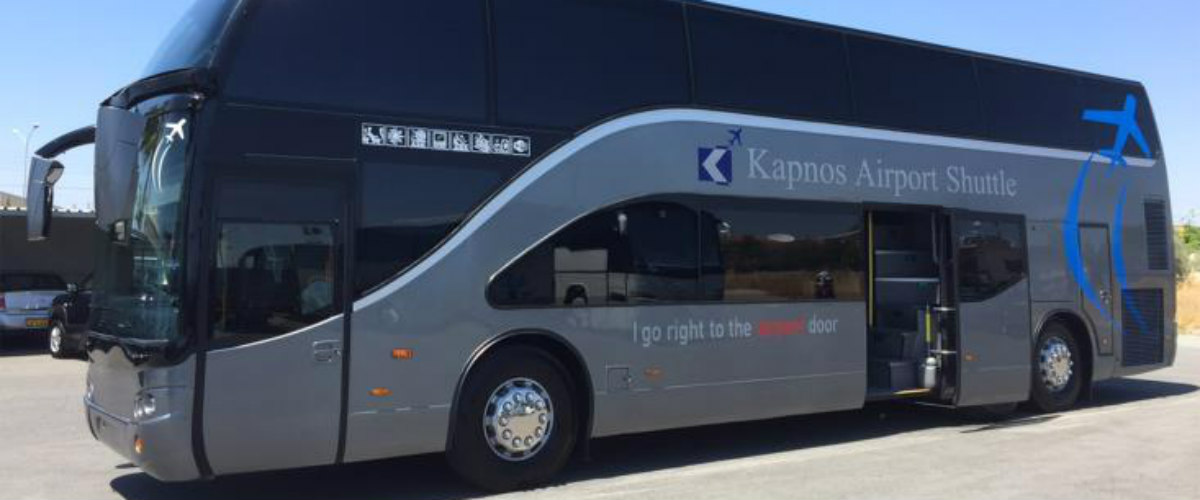 Νέα δρομολόγια και δωρεάν Wi-Fi από την «Kapnos Airport Shuttle» - Δείτε τα δρομολόγια