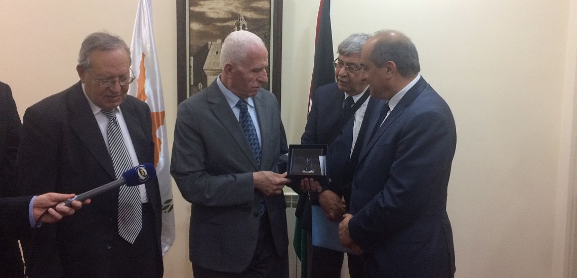 Επίσημη επίσκεψη Προέδρου της Βουλής στην Παλαιστίνη - Ζήτησε «πρακτικές δράσεις» στις σχέσεις Κύπρου–Παλαιστίνης